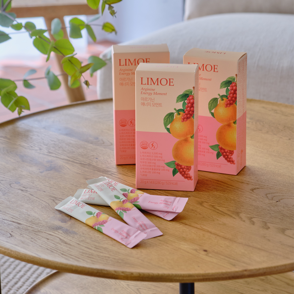리모에 아르기닌 에너지 모먼트 3500 한라봉 오미자 20g x 14포