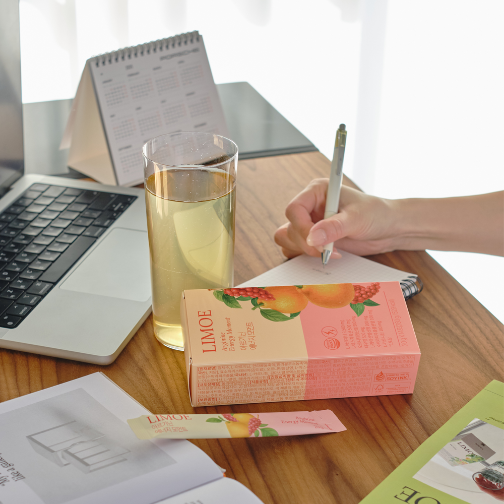 리모에 아르기닌 에너지 모먼트 3500 한라봉 오미자 20g x 14포