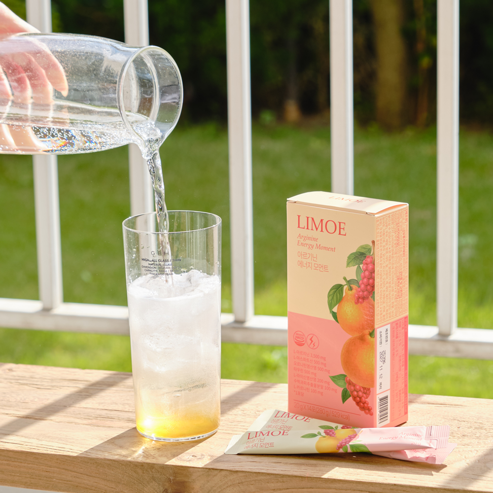 리모에 아르기닌 에너지 모먼트 3500 한라봉 오미자 20g x 14포