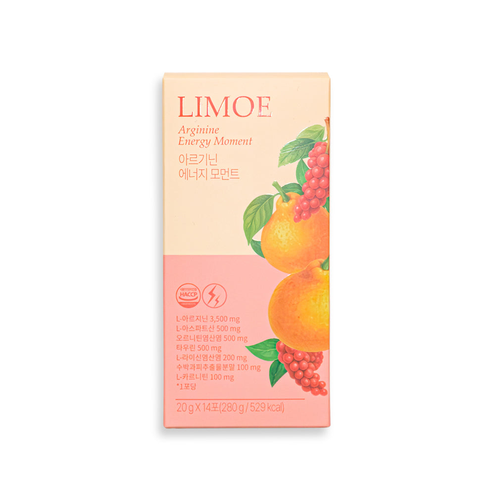 리모에 아르기닌 에너지 모먼트 3500 한라봉 오미자 20g x 14포
