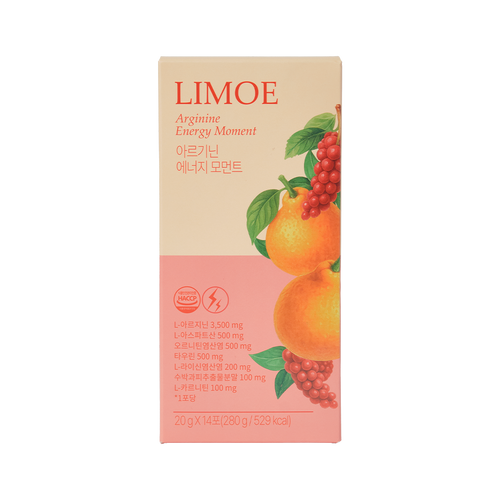 리모에 아르기닌 에너지 모먼트 3500 한라봉 오미자 20g x 14포